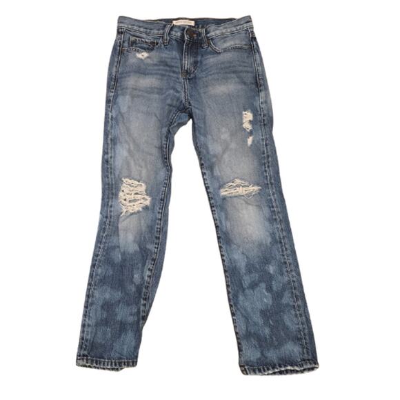 Banana Republic Boyfriend Distressed Jeans in Ava Wash – EUC Size 24P - Picture 4 of 4